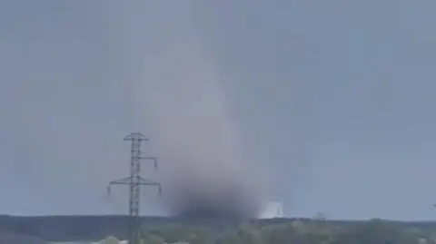Trąba powietrzna na Śląsku