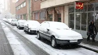 Zimowa aura w Teheranie