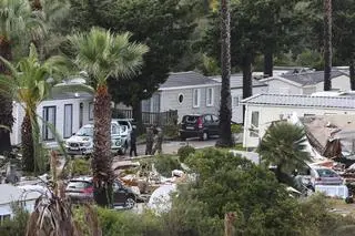 Silny wiatr zdewastował pole kempingowe w Portugalii