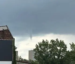 Lej kondensacyjny nad Gliwicami