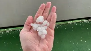 Burza w Szczecinie na osiedlu Bukowe