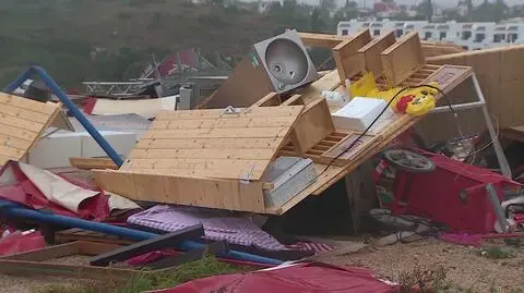 Zniszczenia w Portugalii