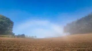 Biała tęcza na Kaszubach