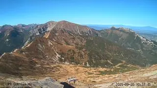 Kasprowy Wierch, widok na Czerwone Wierchy