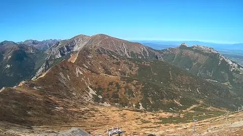 Kasprowy Wierch, widok na Czerwone Wierchy