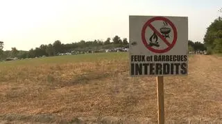 Nielegalna impreza we Francji mimo zagrożenia pożarowego
