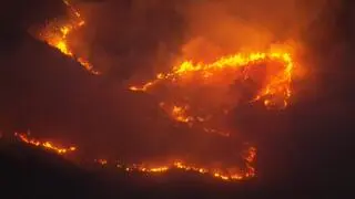 Pożar nieopodal Jurupa Valley w Kalifornii objął ponad 160 hektarów