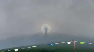 Widmo Brokenu na Kasprowym Wierchu