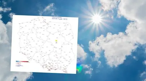 Nie Legionowo, a Ostrołęka. Tam padł tegoroczny rekord temperatury