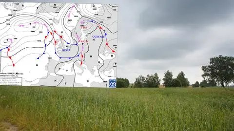 Więcej chmur, ale cieplej