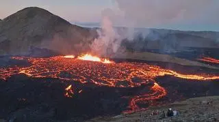 Erupcja Wulkanu na Islandii