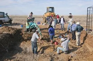 Wykopaliska prowadzono w 2010 roku w okolicach formacji Winton w stanie Queensland w Australii