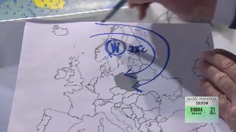 Wyż znad Skandynawii wpłynie na temperaturę w Polsce