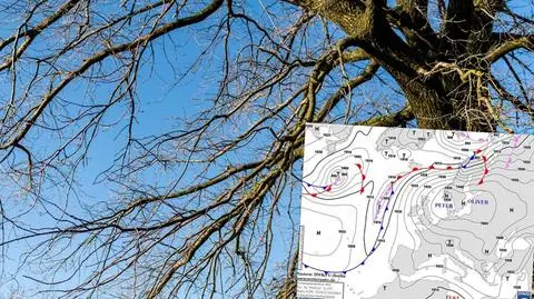 Rozległy wyż wpływa na pogodę w Polsce