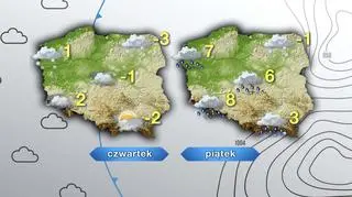 Prognoza pogody na czwartek i piątek