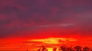 Wschód słońca Gostyn wlkp