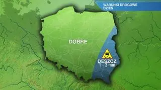 Warunki drogowe w piątek