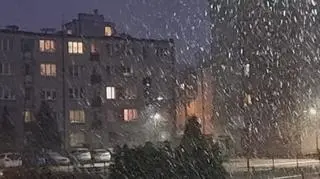 CHORZÓW OPADY ŚNIEGU