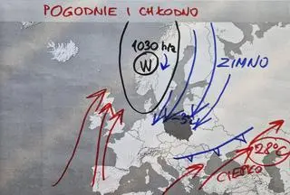 Sytuacja baryczna nad Europą
