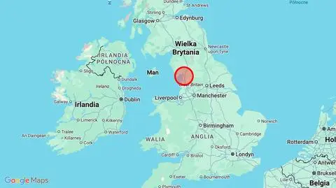Trzęsienie ziemi tuż przy wybrzeżu Silverdale w hrabstwie Lancashire