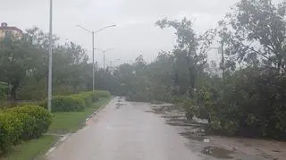 Zniszczenia na Kubie po przejściu huraganu Melissa