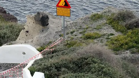 Stan wyjątkowy na Santorini. Zaczęły się kradzieże, na ulice wyszły patrole