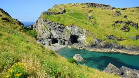 Ruiny zamku Tintagel