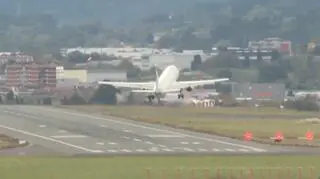 Chaos na lotnisku. Samoloty nie mogły wylądować