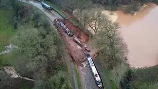 Lej krasowy we wschodniej Anglii pochłonął dwie łodzie