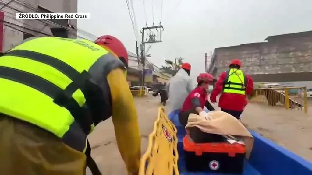 Tajfun Kalmaegi uderzył w Filipiny