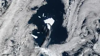 Ostatnie chwile niegdyś największej góry lodowej świata