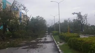 Zniszczenia na Kubie po przejściu huraganu Melissa