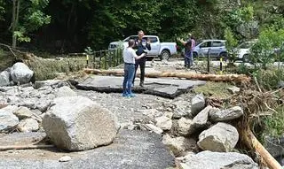 Zniszczenia w Dolinie Aosty