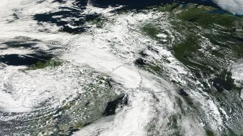 Północna Europa na zdjęciu satelitarnym