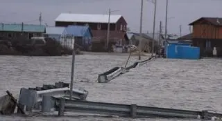 Silna burza na Alasce doprowadziła do powodzi