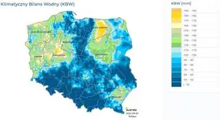 Klimatyczny Bilans Wodny za okres od 1 lipca do 31 sierpnia 2022 roku