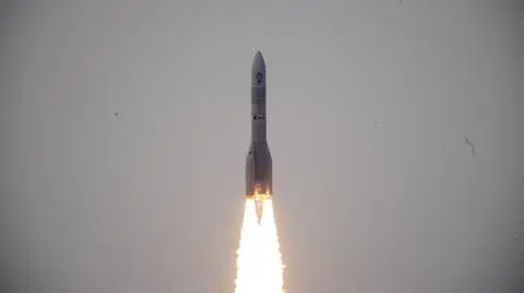 Pierwszy start Ariane 6. "Europa wróciła w kosmos", ale nie bez anomalii