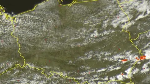 Wyładowania atmosferyczne nad Polską