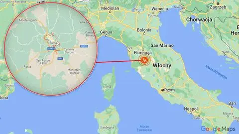 Wstrząsy w Sienie