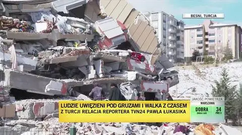 "Ratownicy musieli przekuwać się przez żelbeton"