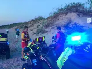 Akcja ratunkowa w Łazach