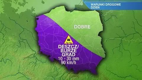 Warunki drogowe w środę