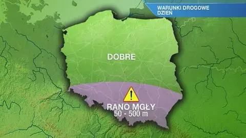 Warunki drogowe w sobotę