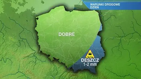 Warunki drogowe w piątek