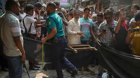 Po trzęsieniu ziemi w Bangladeszu