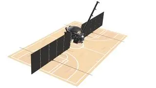 Europa Clipper rozmiarami przypomina boisko do koszykówki