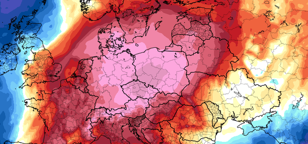Upały w weekend. Mapa pokazuje, jak gorąco będzie