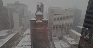 Zaśnieżone Chicago