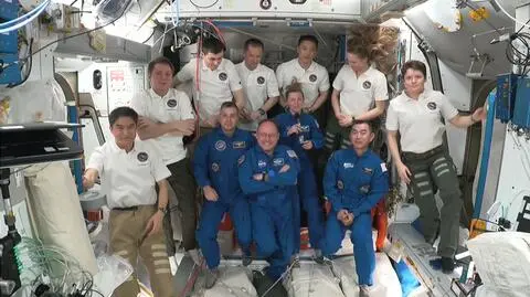 "Załoga 11" dotarła na ISS