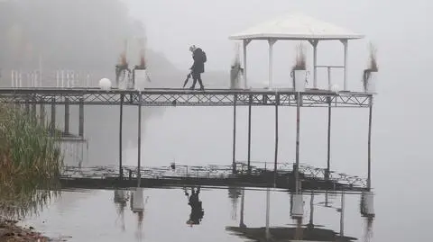 Pochmurno, mgła, jesień